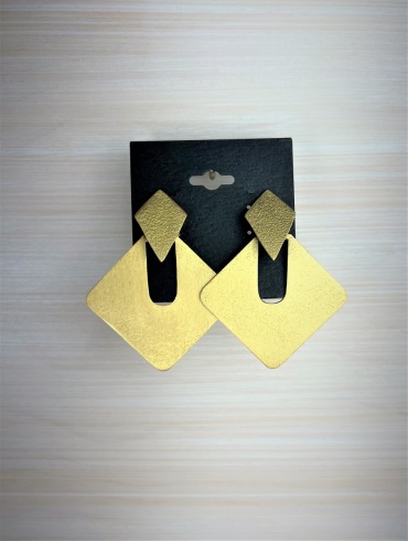 Earrings | Gold Diamond Drops