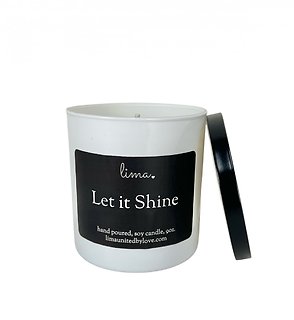 Scented Lima Candle | Let It Shine