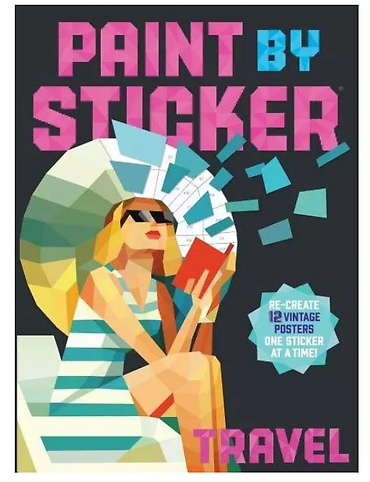 Paint by Sticker - Travel Book