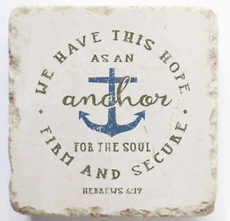 Hebrews 6:19 2x2 Magnet