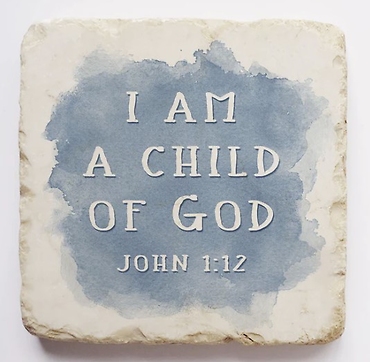 John 1:12 Blue | 2x2