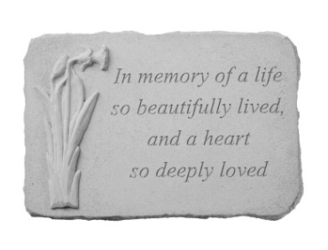 In Memory Of A Life... (Flower)