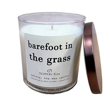 Slippery Elm Candles | Barefoot In The Grass