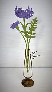Metal Flower | Purple