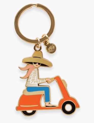 Rifle Paper Co. Keychain | Scooter