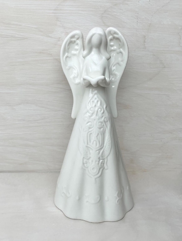 Embossed Angel with a Book