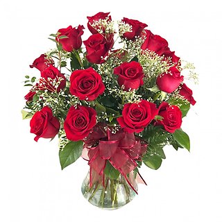 Two Dozen Deluxe Roses