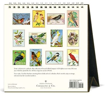 2024 Calendar | Vintage Birds