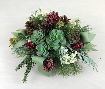 Glad Tidings Silk Centerpiece