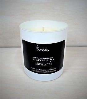 Scented Lima Candle | Merry Christmas