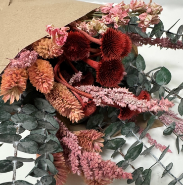 Dried Bouquet | Ruby Wildflower