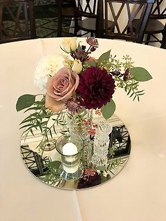 Petite Dahlia Centerpiece