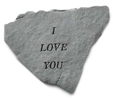 Garden Stone | I Love You
