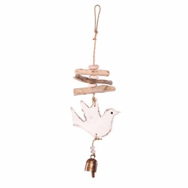 Wooden Dove Wind Chime