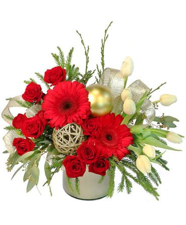 Festive Evergreen Bouquet
