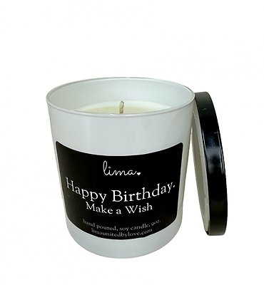 Scented Lima Candle | Happy Birthday