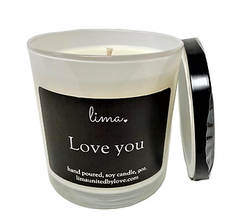 Scented Lima Candle | Love You