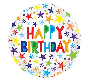 Mylar Balloon | Happy Birthday