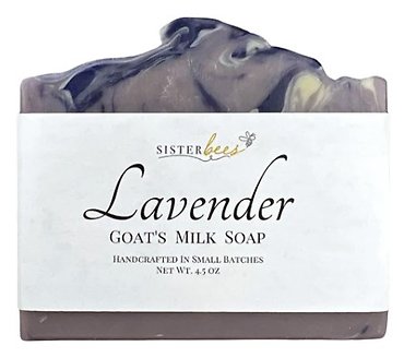 Sister Bees Goat\'s Milk Soap | Lavender