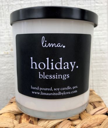 Scented Lima Candle - Holiday Blessings